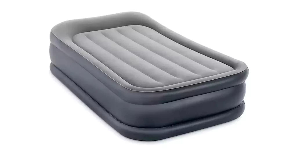 Best Air Mattresses for Heavy Person Intex Dura-Beam Series Pillow Rest Raised Air Mattress with Internal Pump