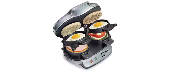 Hamilton Beach Double Breakfast Sandwich Maker