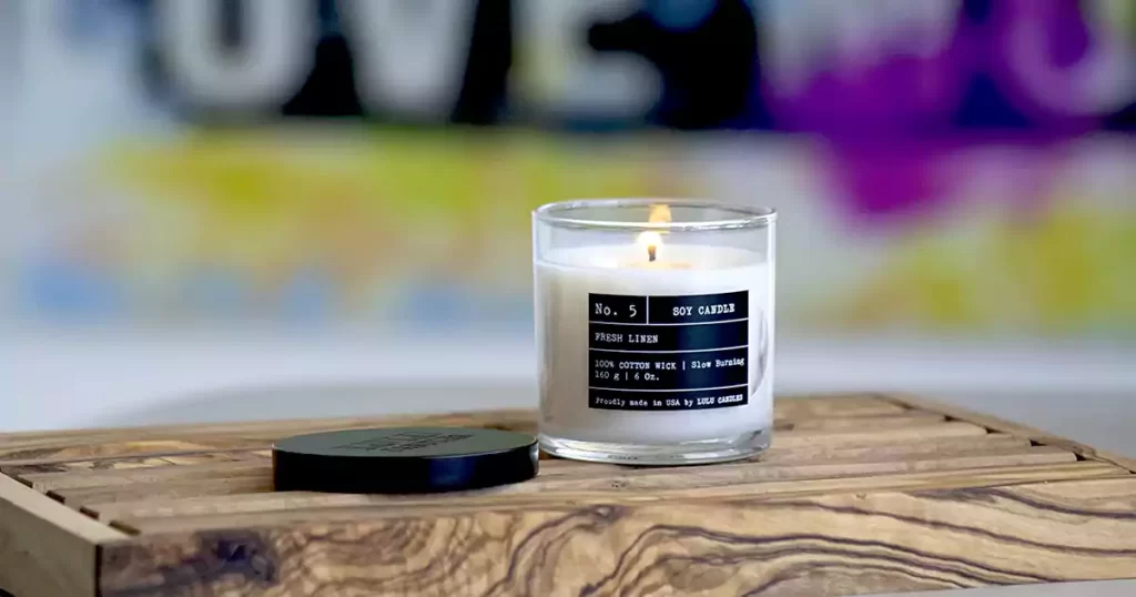 Lulu candles scent for bedroom