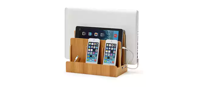 Multi-Device Charging Station Dock & Organizer