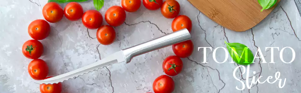 Rada MFG Tomato Slicing Knife Stainless Steel Blade With