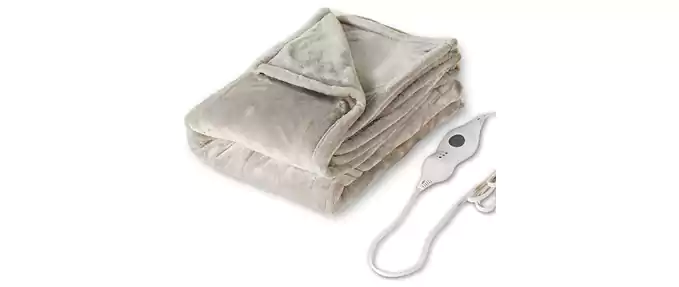 Smart Heated Electric Throw Blanket