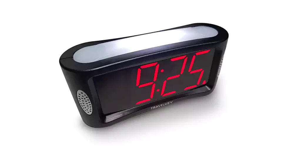 best alarm clocks for college students Digital Alarm Clock - Outlet Powered, No Frills Simple Operation,