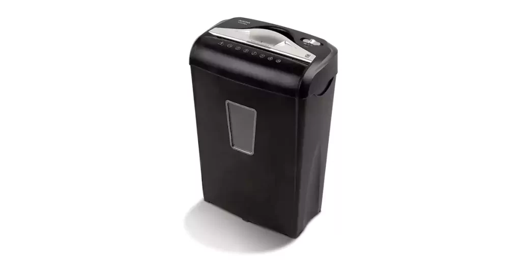 best home office shredder under $100 Aurora AU870MA High-Security 8-Sheet Micro-Cut Paper Credit Card Shredder Black