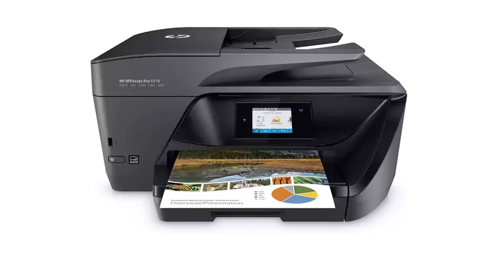 best home printers under 200 HP OfficeJet Pro 6978 All-in-One Wireless Printer