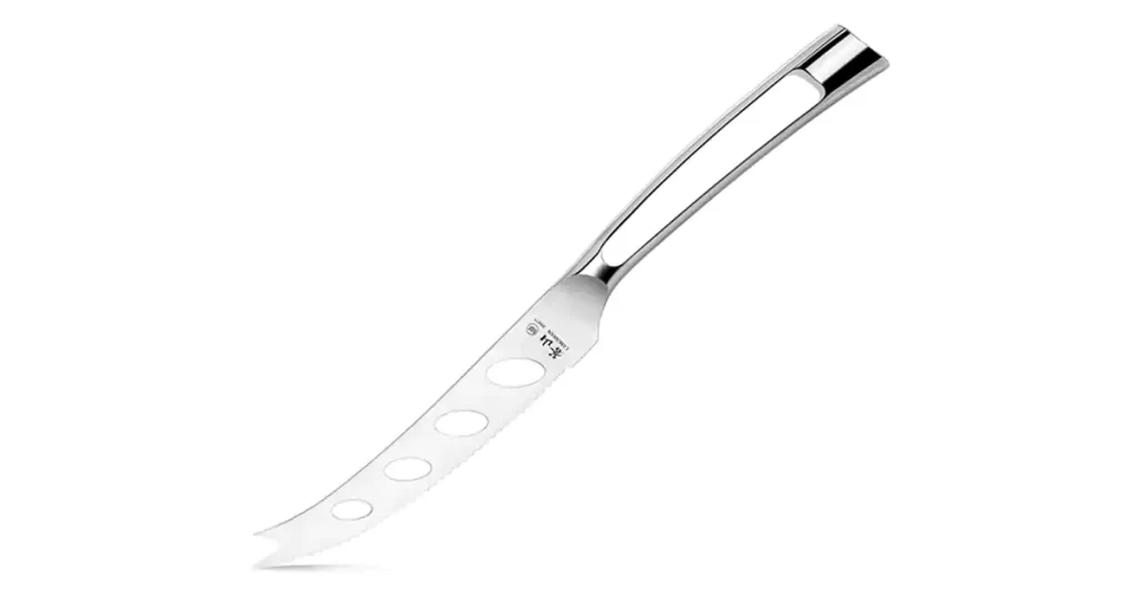 best knife to cut tomatoes Cangshan N1 Series German Steel Forged Tomato and Cheese Knife Blade