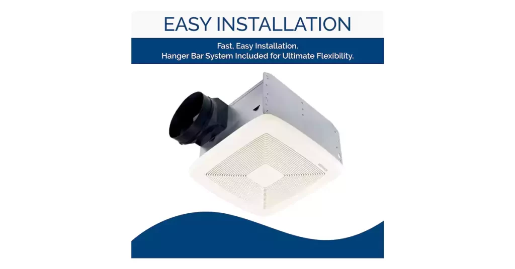 Best Humidity Sensing Bathroom Fan Broan Very Quiet Ceiling Bathroom Exhaust Fan