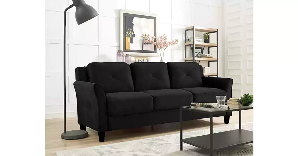 Best Sofa For Heavy Person Lifestyle Solutions HRFKS3BK Grayson Sofa