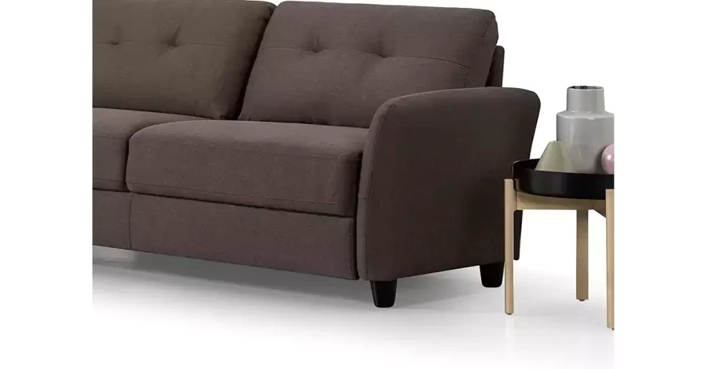 Best Sofa For Heavy Person ZINUS Ricardo Sofa Couch