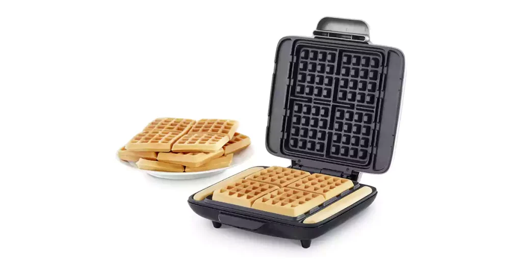 Best Thin Waffle Maker DASH Deluxe No-Drip Belgian Waffle Iron Maker Machine