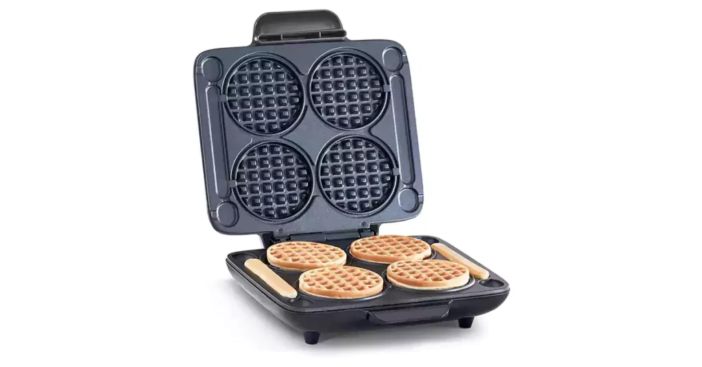 Best Thin Waffle Maker DASH Multi Mini Waffle Maker Four Mini Waffles