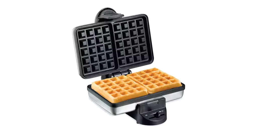 Best Thin Waffle Maker Hamilton Beach Belgian Mini Waffle Maker