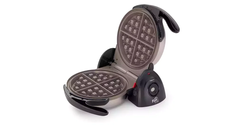 Best Thin Waffle Maker Presto 03510 Ceramic FlipSide Belgian Waffle Maker