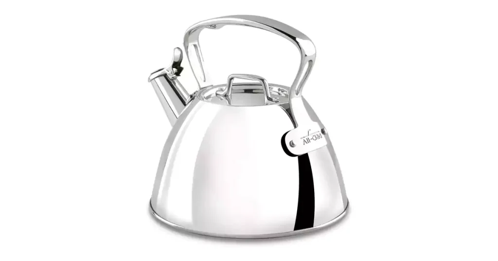 Best Tea Kettle For Gas Stove All-Clad E86199 Stainless Steel Tea Kettle, 2-Quart