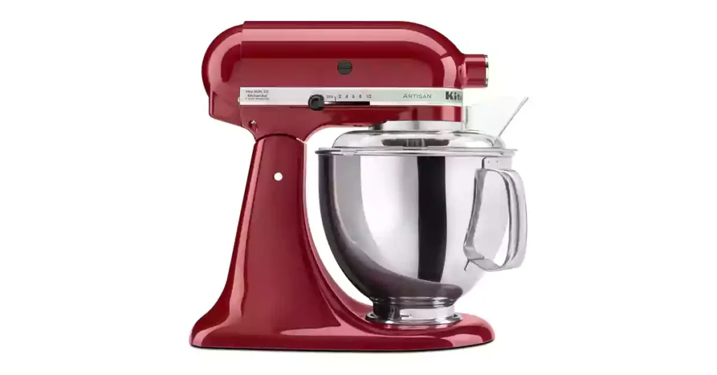 KitchenAid KSM150PSER Artisan Tilt-Head Stand Mixer with Pouring Shield