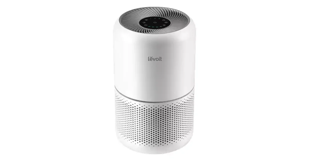 LEVOIT Air Purifier for Home Allergies Pets Hair in Bedroom, H13 True HEPA Filter, 24db Filtration System Cleaner Odor Eliminators, Ozone Free, Remove 99.97% Dust Smoke Mold Pollen, Core 300, White