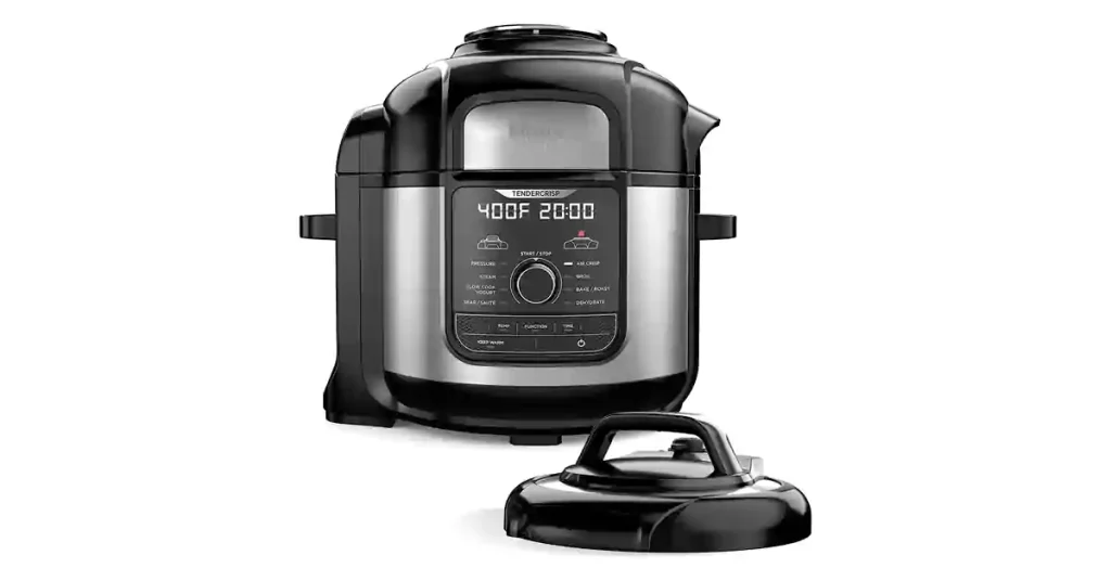 Ninja FD401 Foodi 12-in-1 Deluxe XL 8 qt. Pressure Cooker & Air Fryer that Steams