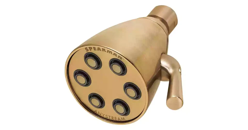 Speakman S-2252-BBZ Icon Anystream Multi-Function Adjustable Solid Brass Shower Head