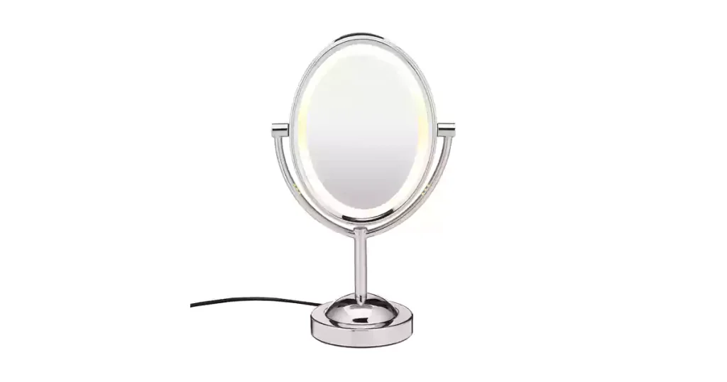 Conair Reflections Double-Sided Incandescent Lighted Vanity Makeup Mirror