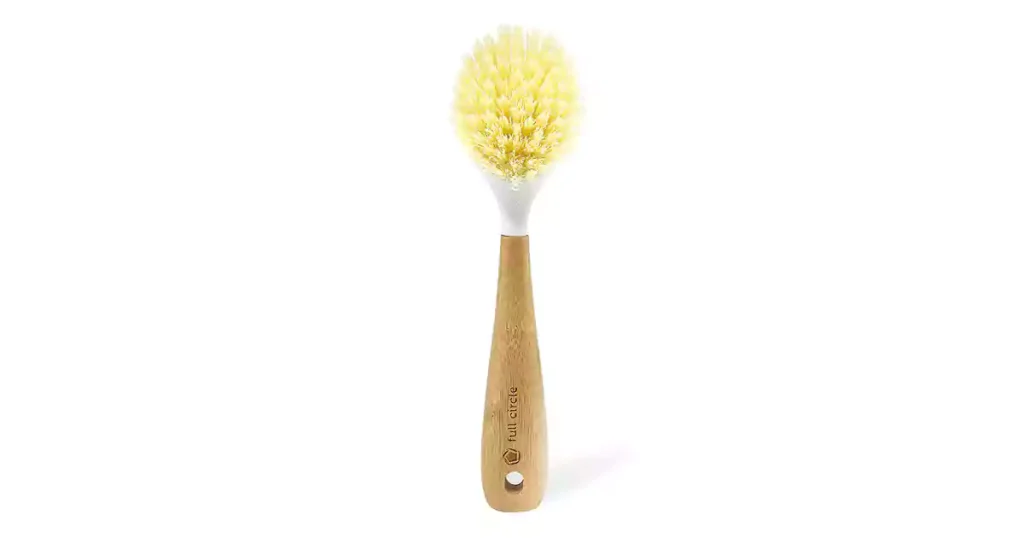 Full Circle Be Good Kitchen Dish Brush with Bamboo Handle