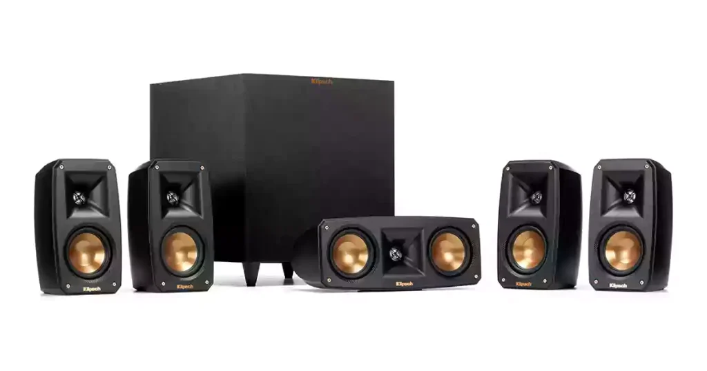 Klipsch Black Reference Theater Pack 5.1 Surround Sound System