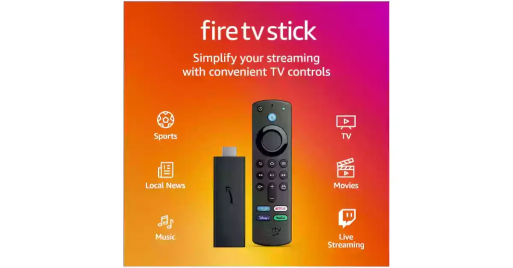 Fire TV Stick with Alexa Voice Remote