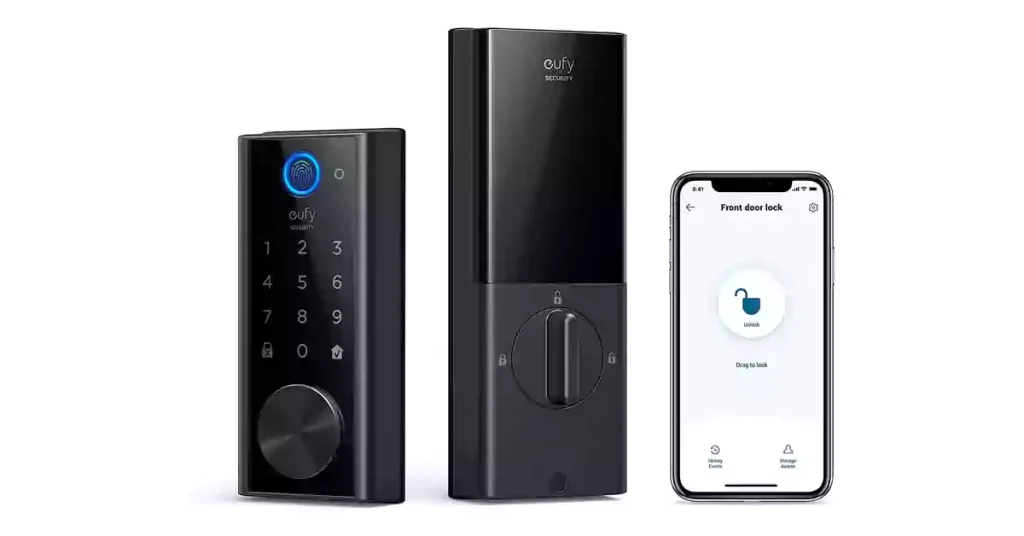 eufy Security S230 Smart Lock Touch & Wi-Fi, Fingerprint Scanner